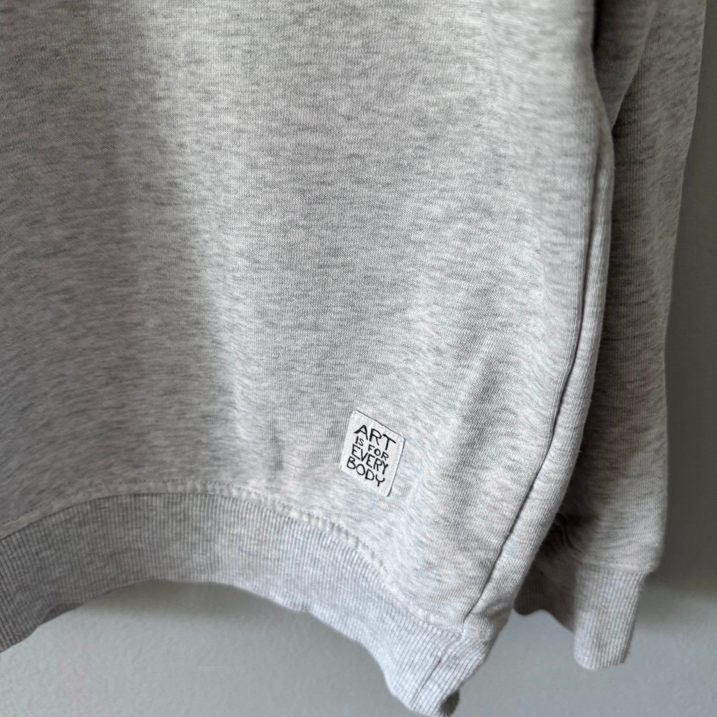 Keith Haring / Light grey sweatshirt / 7-8Y - 2 Available