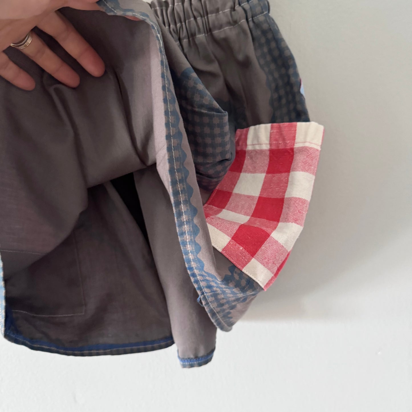 TUP / Jupe fantaisie upcyclée / 5-6 ans