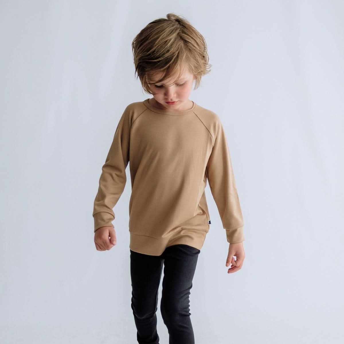 Little & Lively /  Bamboo Raglan Pullover / 3-4Y - New with tag