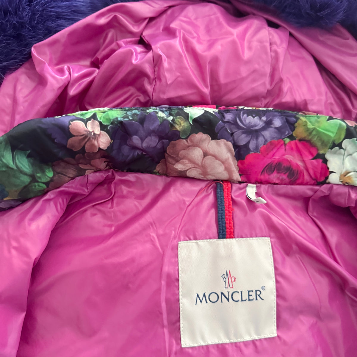 Moncler / Floral puffer jacket / 3T
