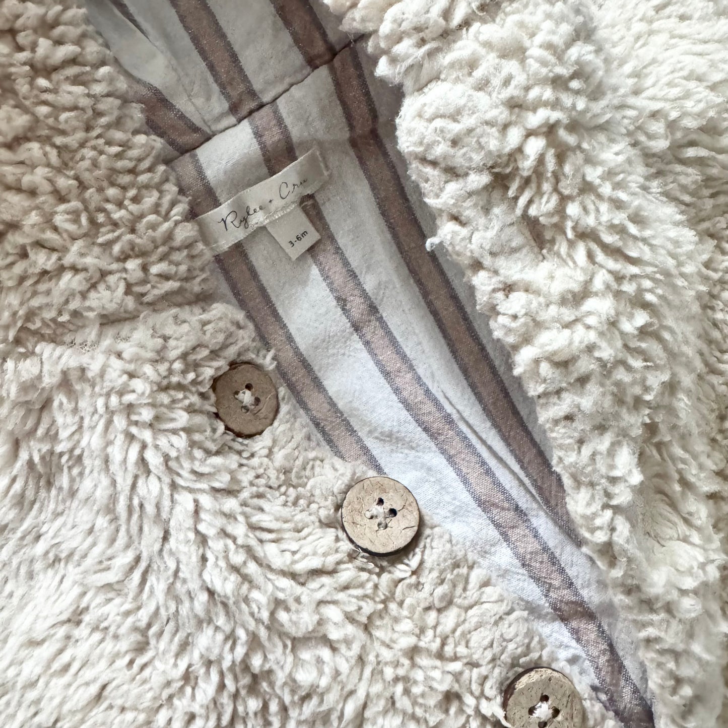 Rylee + Cru / Sherpa suit / 3-6M