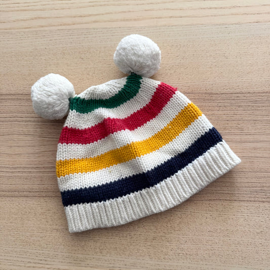 Hudson's bay / Cotton beanie / 12-24M
