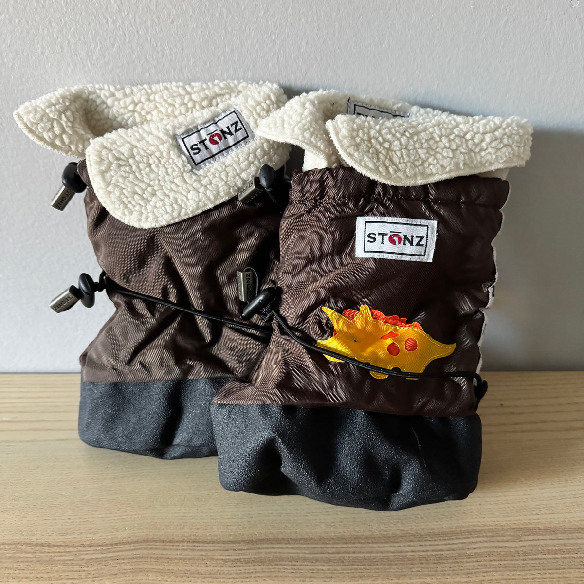 Stonz / Brown snow bootie / L