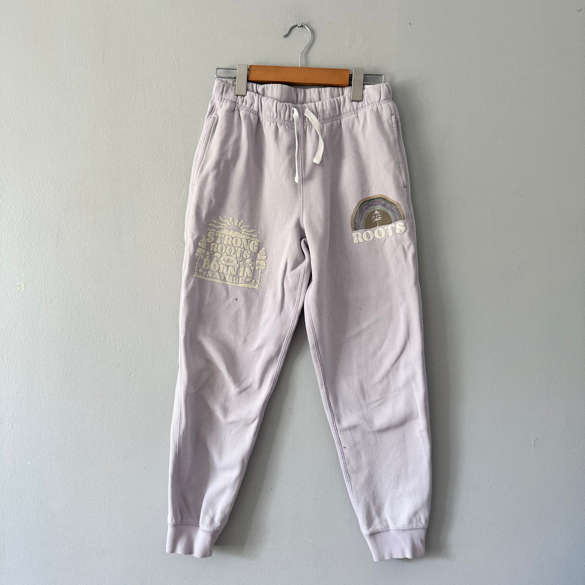 Roots / Light purple sweatpants / 12Y