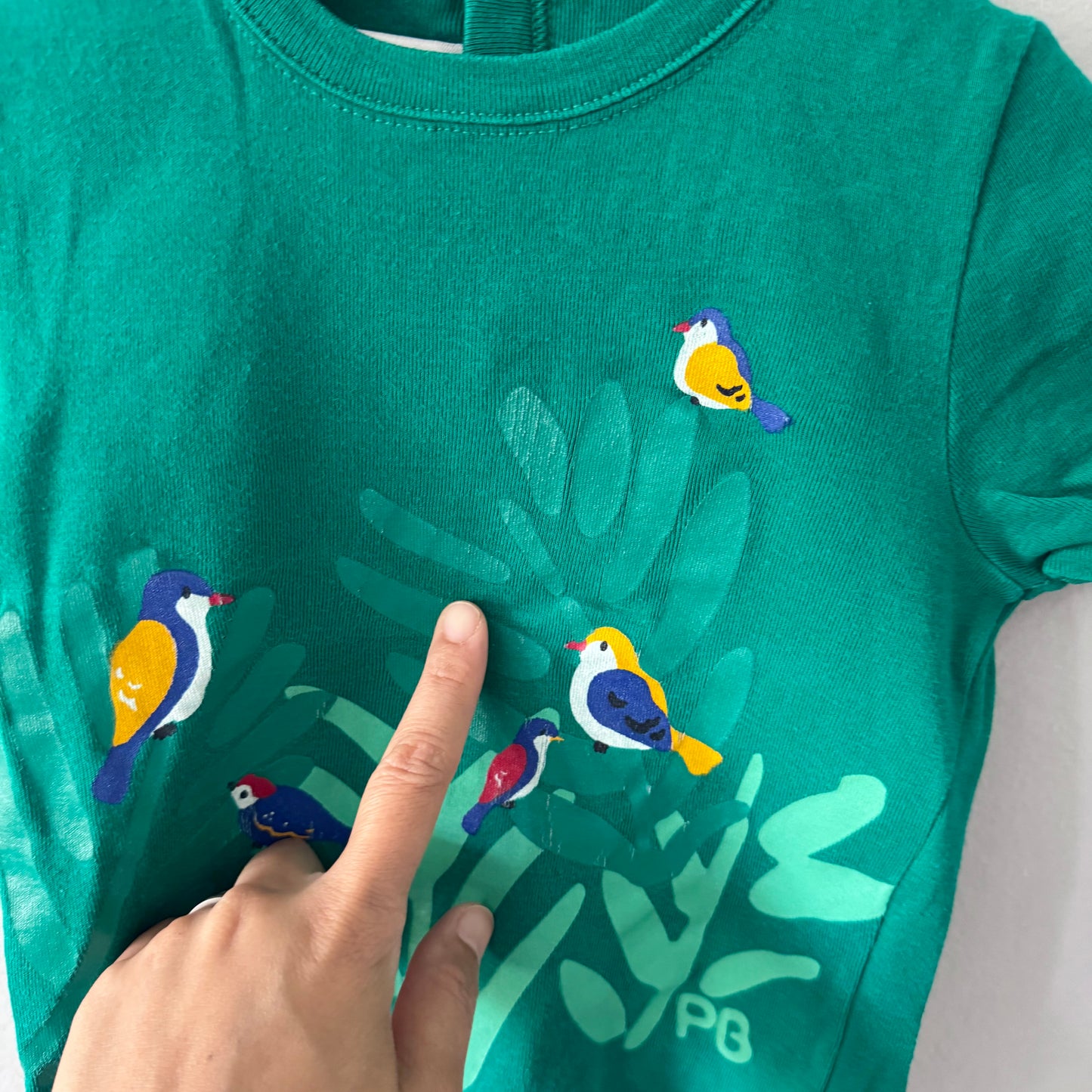 Petit bateau / Green T-shirt / 24M