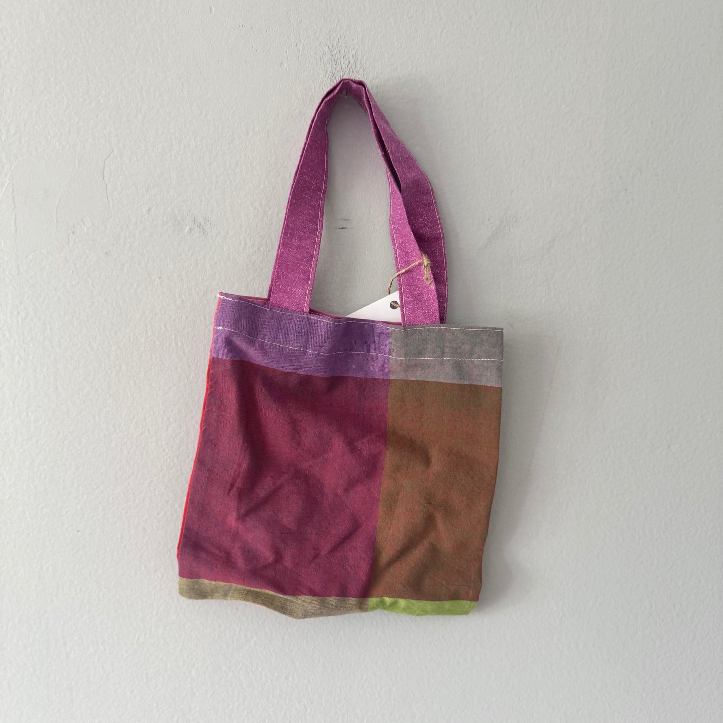 TUP / Upcycle playful bag / 8.25 x 8.25 inches