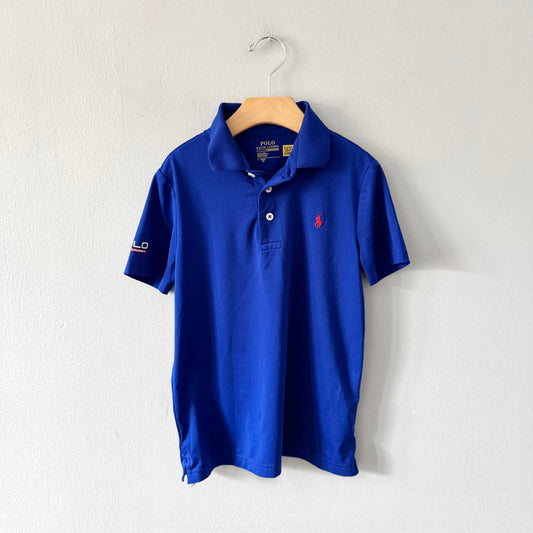Polo Ralph Lauren	/ Blue performance shirt / 7Y
