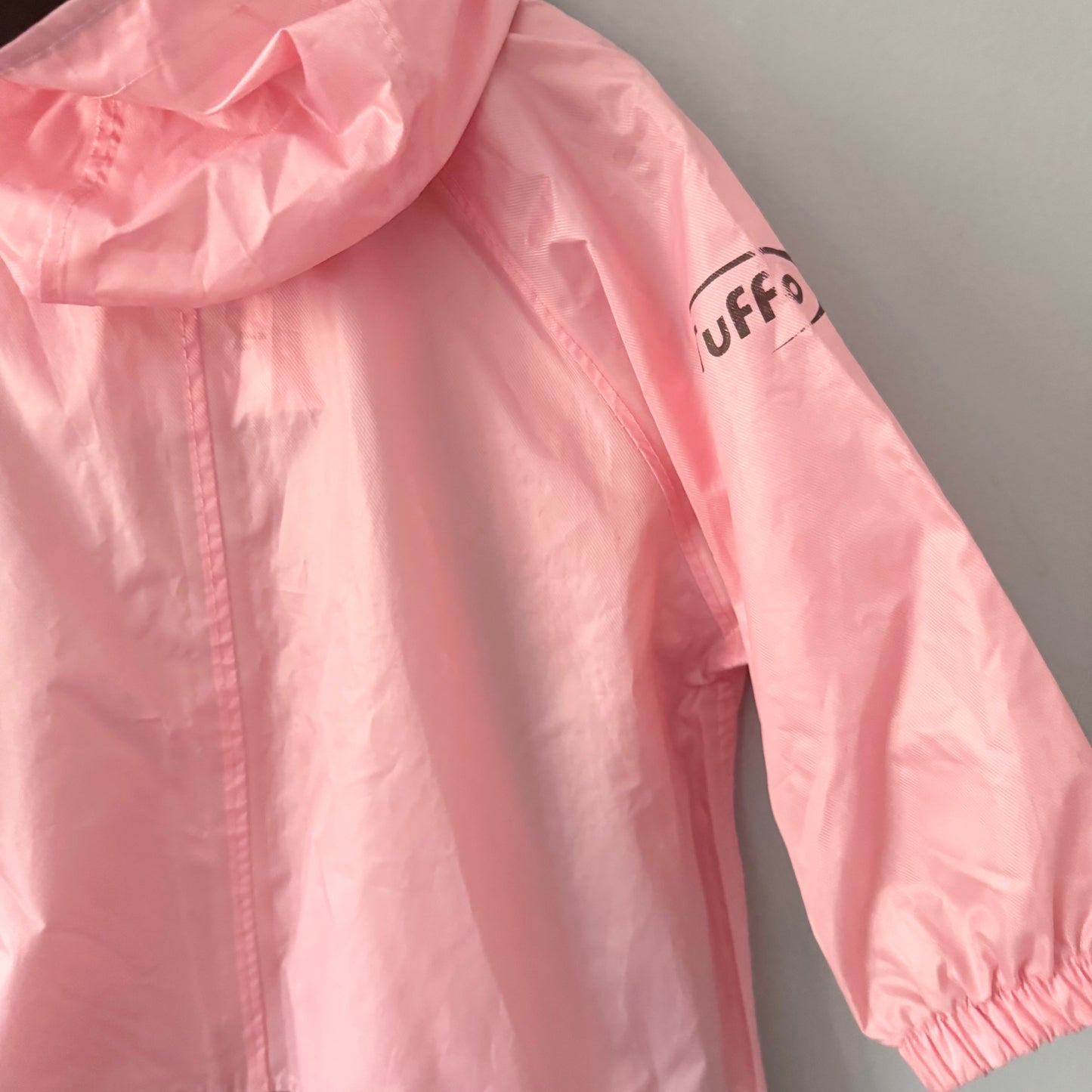 Tuffo / Pink rain suit / 2T