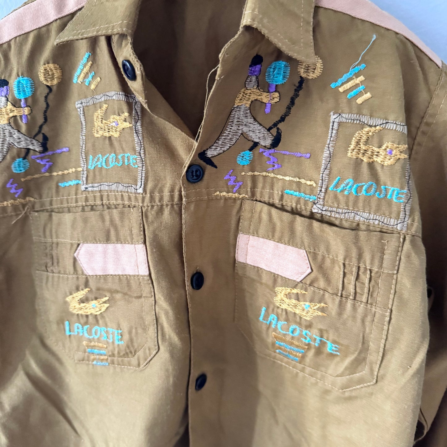 Vintage / Brown shirt / 3-4Y
