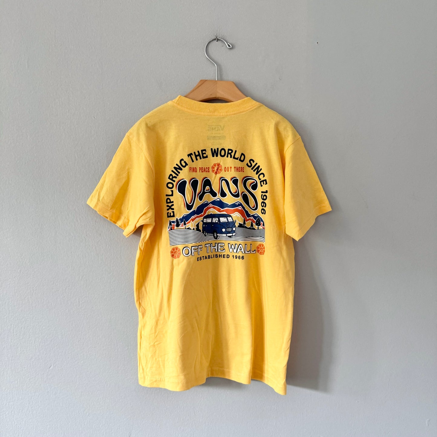 Vans / Yellow T-shirt / 7Y - New with tag