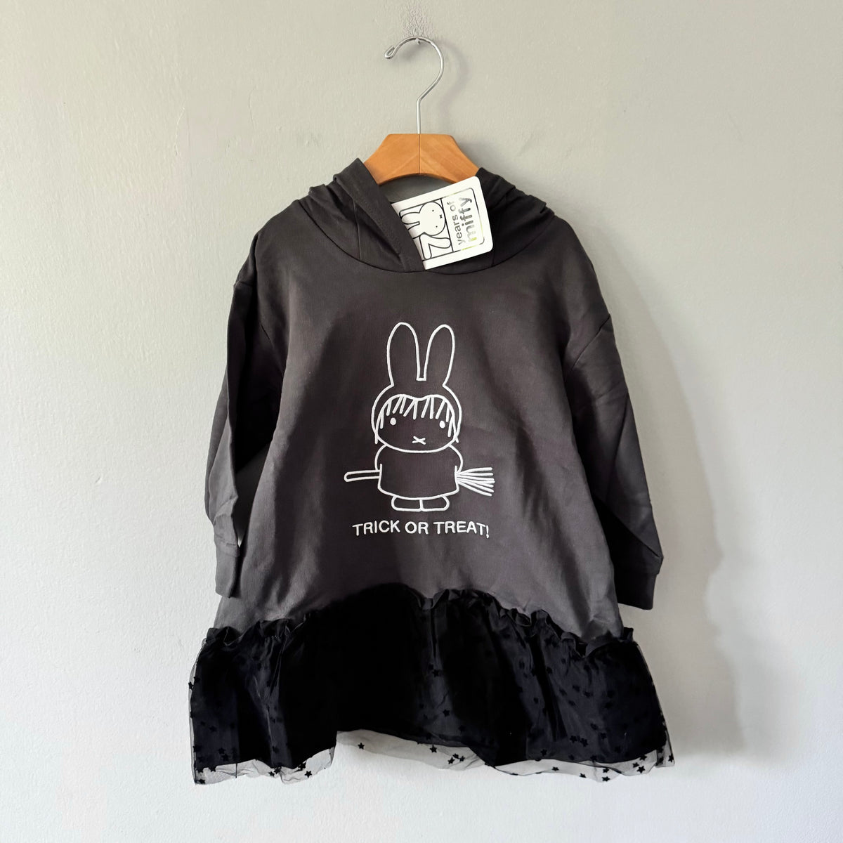Miffy / Dark grey tutu dress / 3Y - New with tag