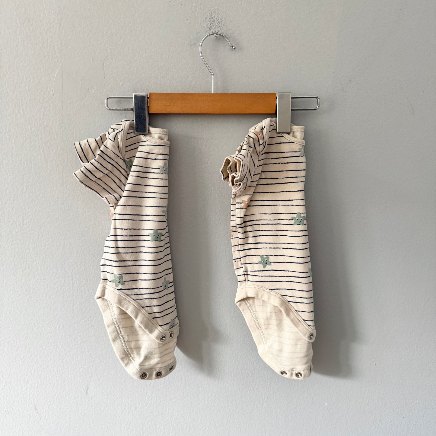 John Lewis / Onesies x 2 / 3-6M