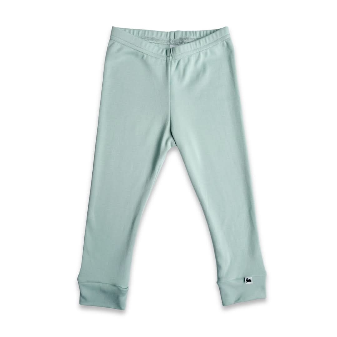 Little & Lively /  Bamboo Leggings | Seaglass / 6T - New with tag