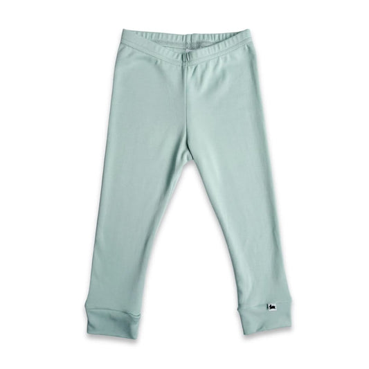 Little & Lively /  Bamboo Leggings | Seaglass / 6T - New with tag