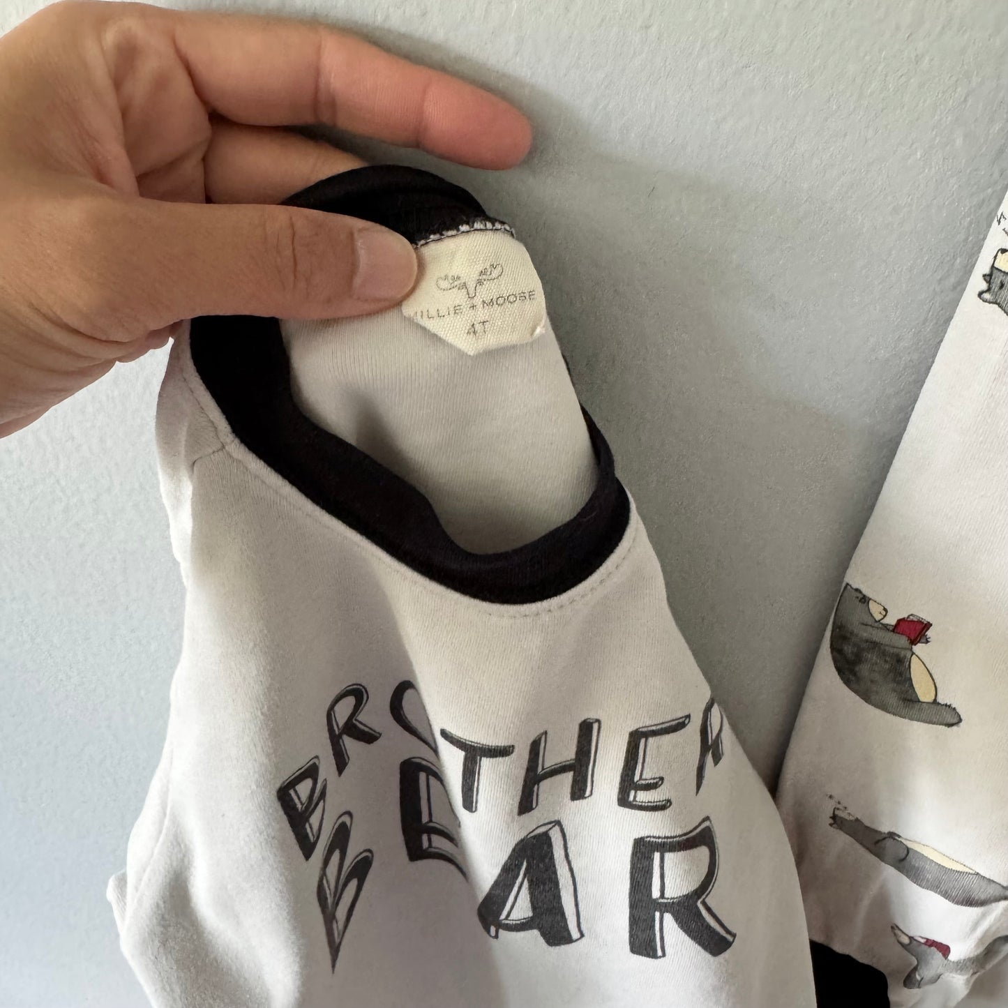 Millie + Moose / Brother bear pajama set / 4Y