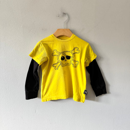 Nununu / Yellow long sleeve / 18-24M