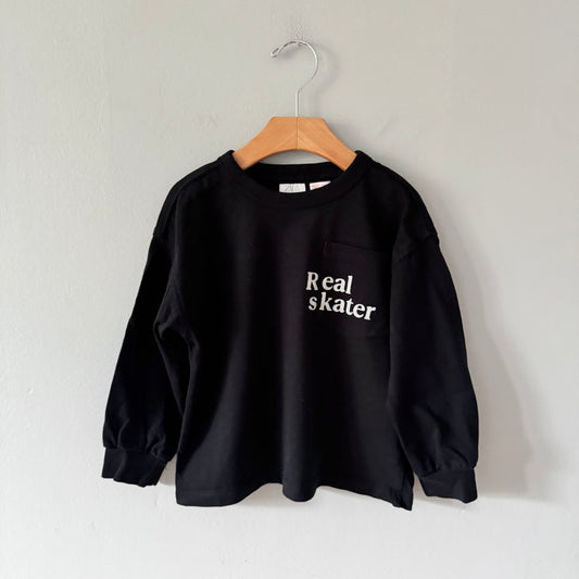 Zara / Black long sleeve / 5Y