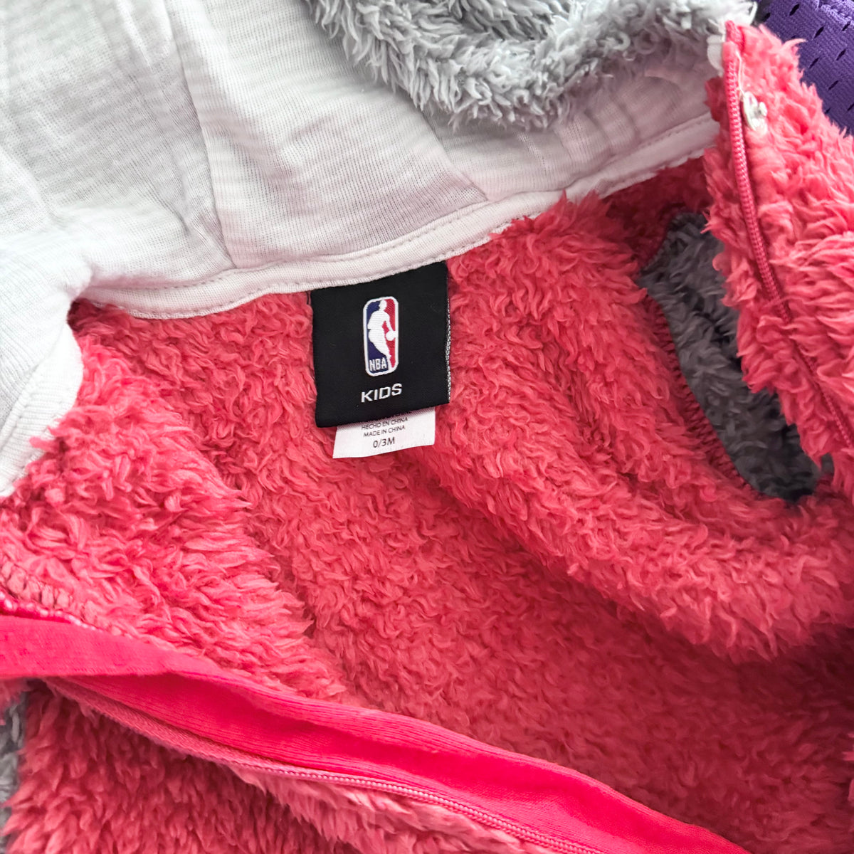 NBA / Toronto Raptors sherpa romper / 0-3M