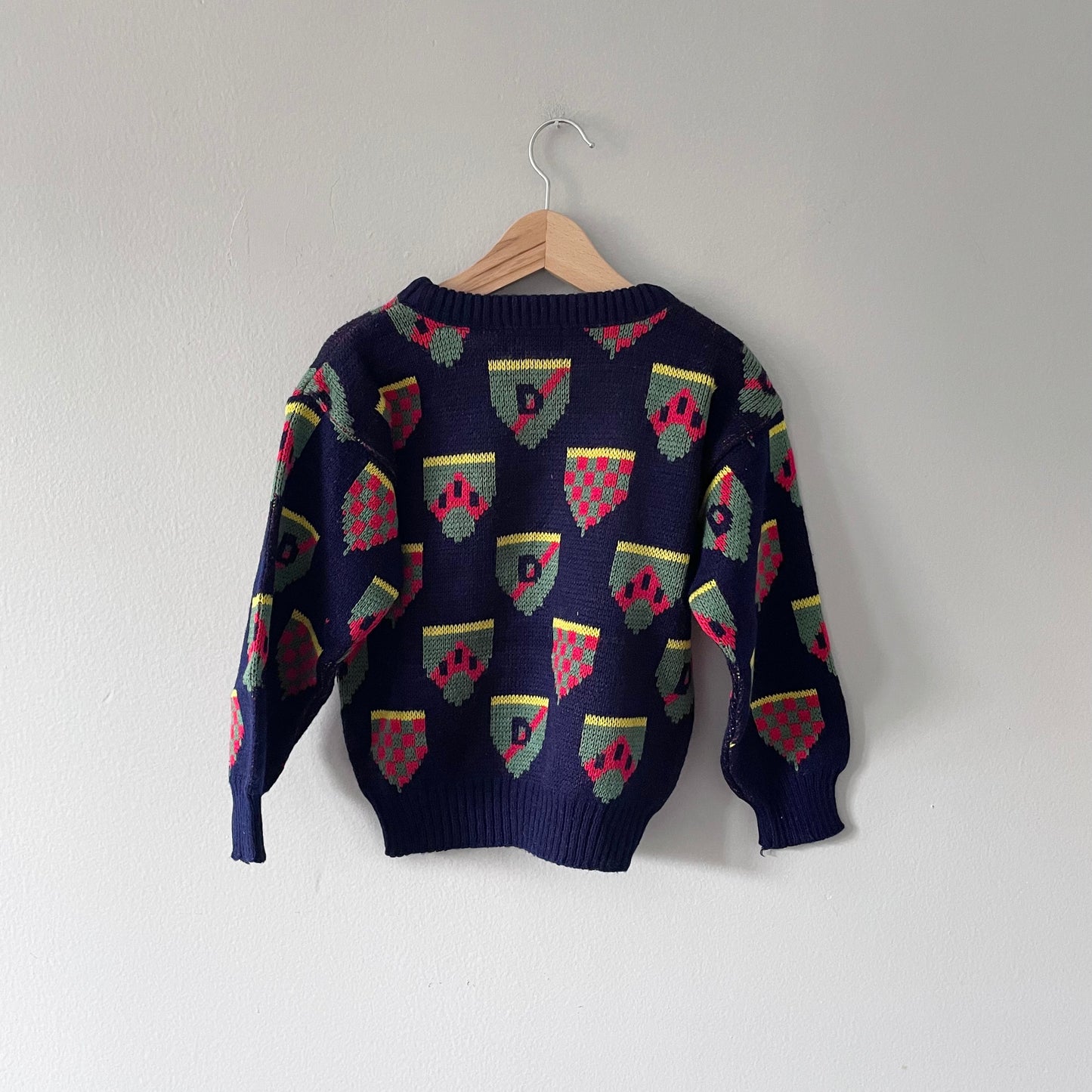 Vintage / Vintage knit pullover / 3-4Y