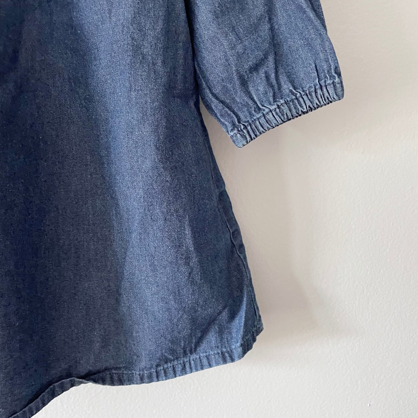 Polo / Denim dress / 100cm(3Y)