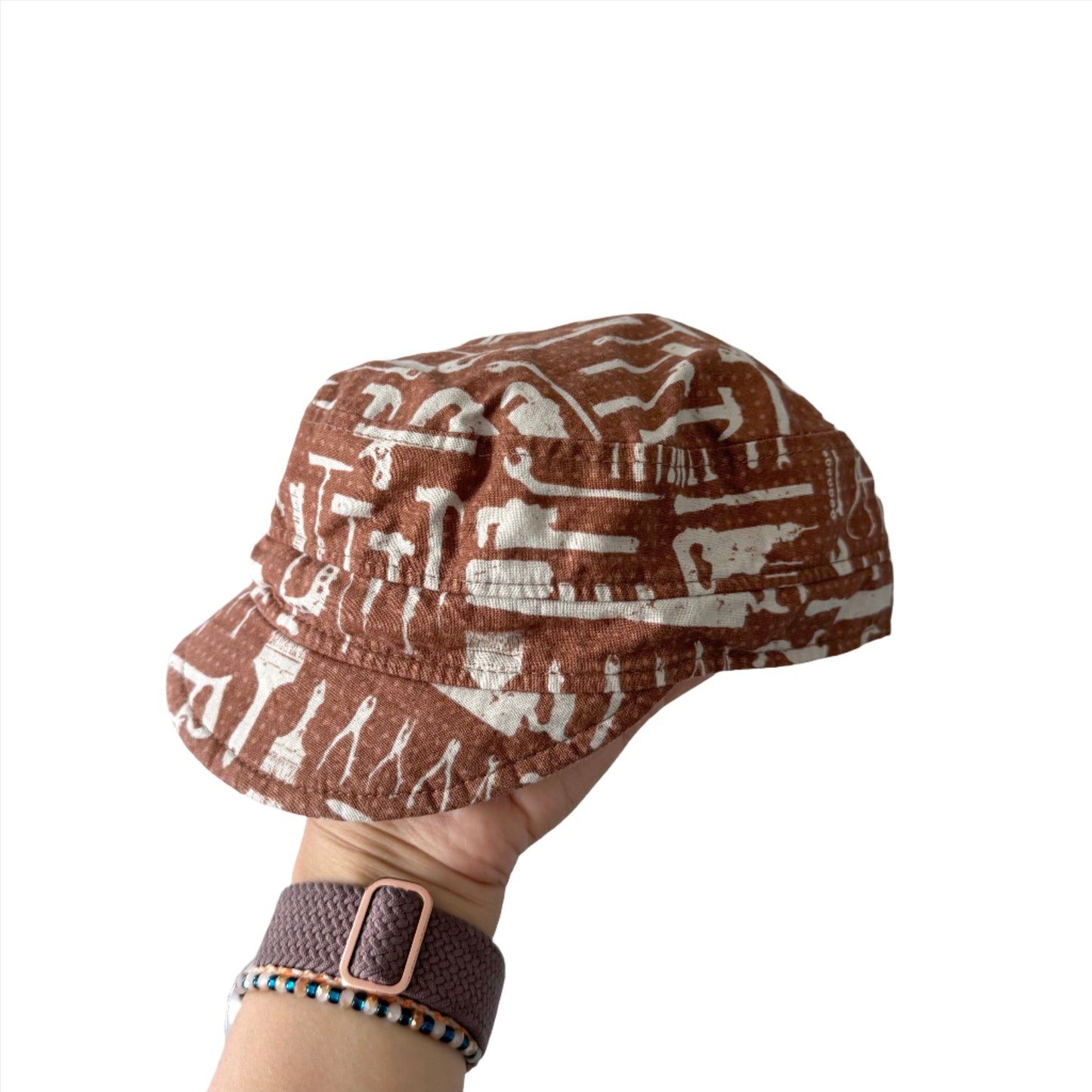 Puffin Gear / Brown engineer hat / 12-24M