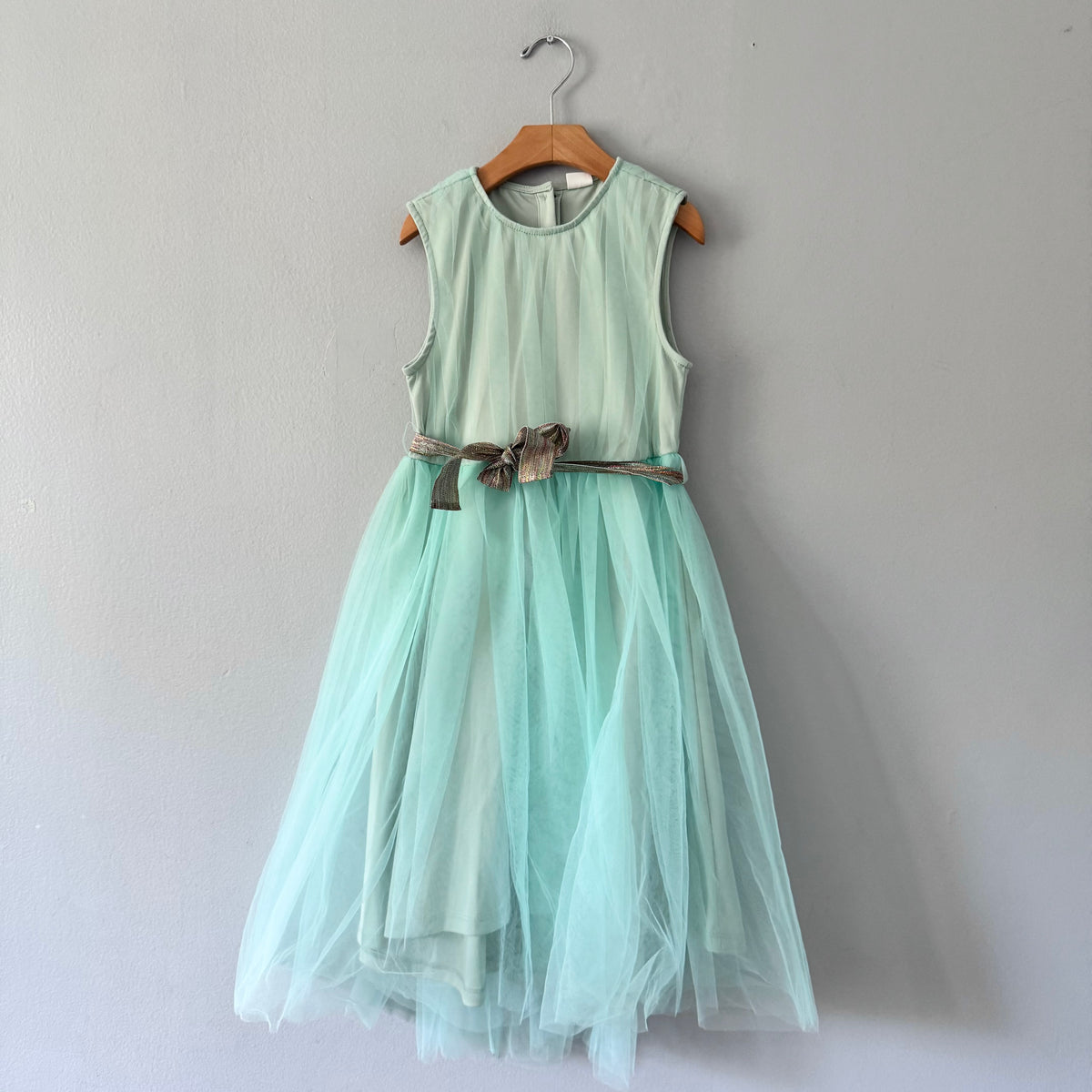 Next / Mint green dress / 8Y