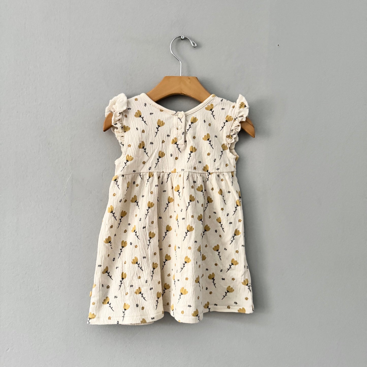 Feetje / Robe débardeur ivoire à fleurs / 86 (18-24 mois)
