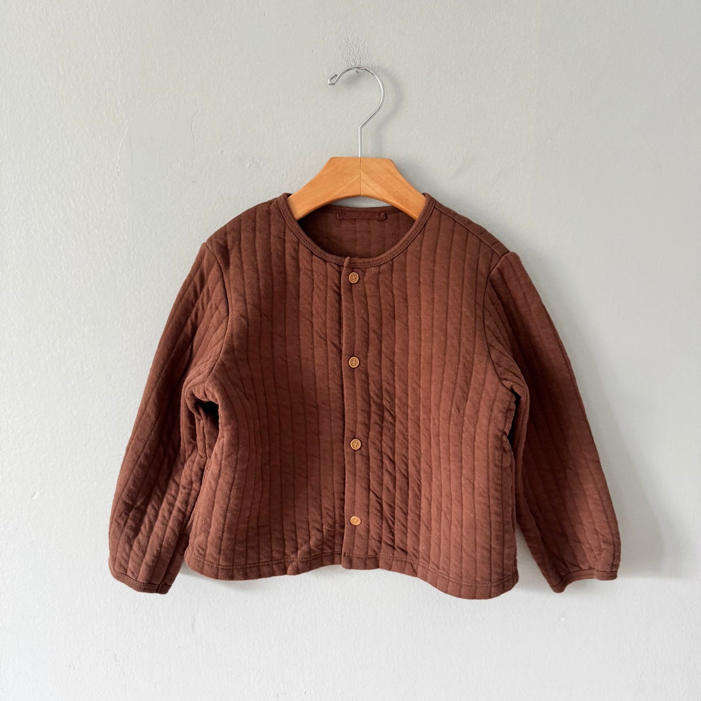 Uniqlo / Brown padded jacket / 3Y
