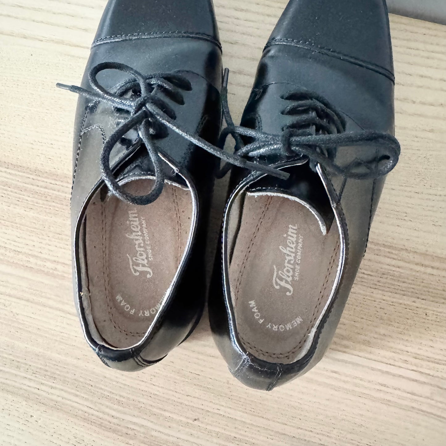 Flosheim / Chaussures en cuir noir / J3