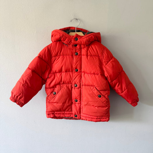 Gap	/ Orange red winter jacket / 3Y