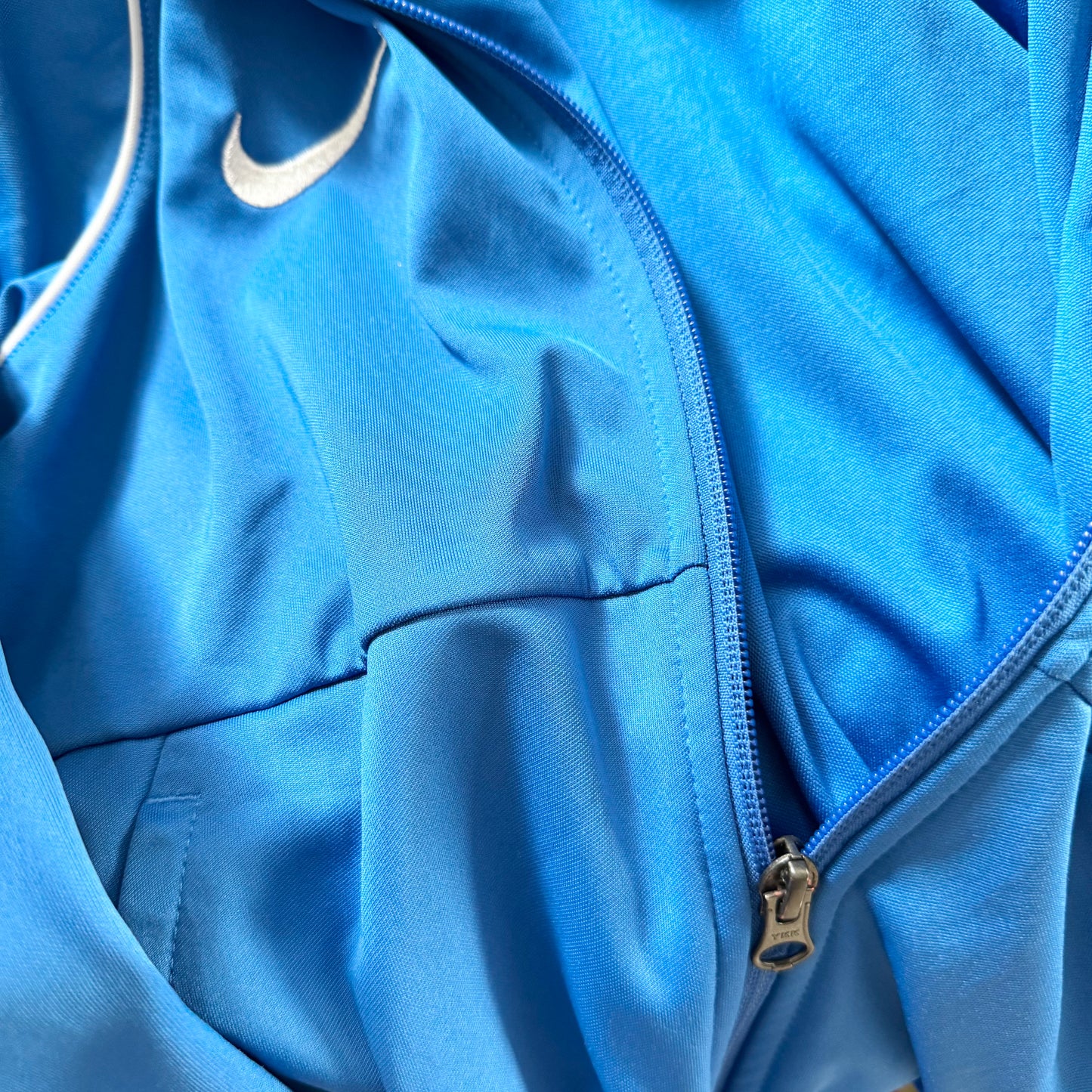 Nike / Blue dri-fit zip up / M(8Y)