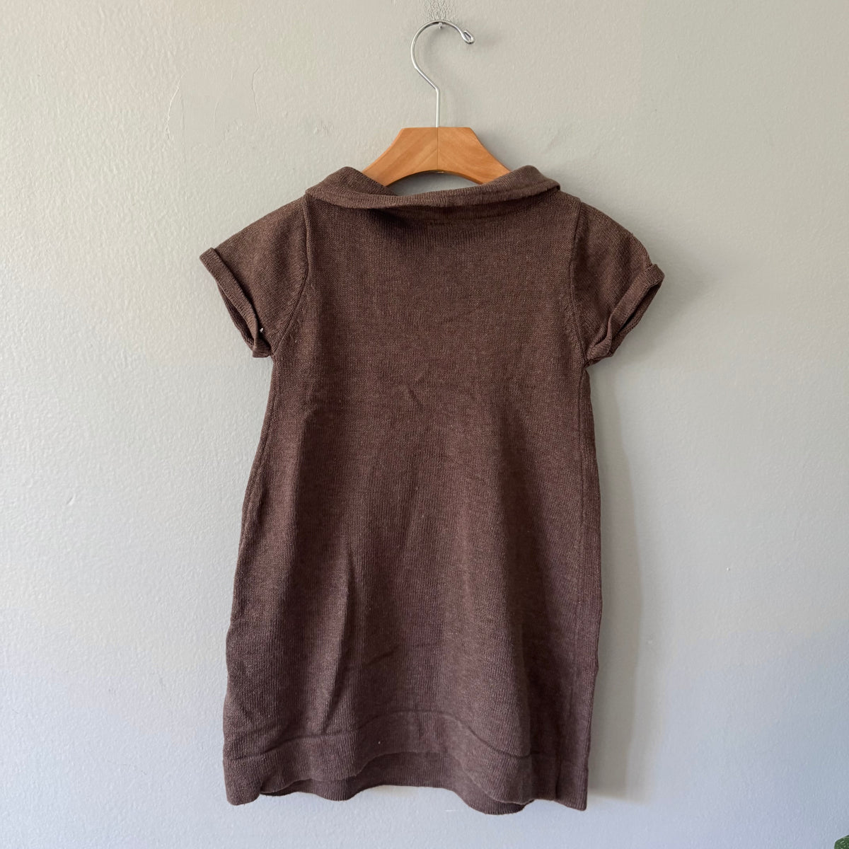 Zara / Brown knit dress / 4-5Y