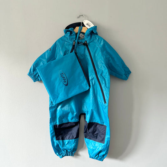 Tuffo / Blue rain suit / 2T