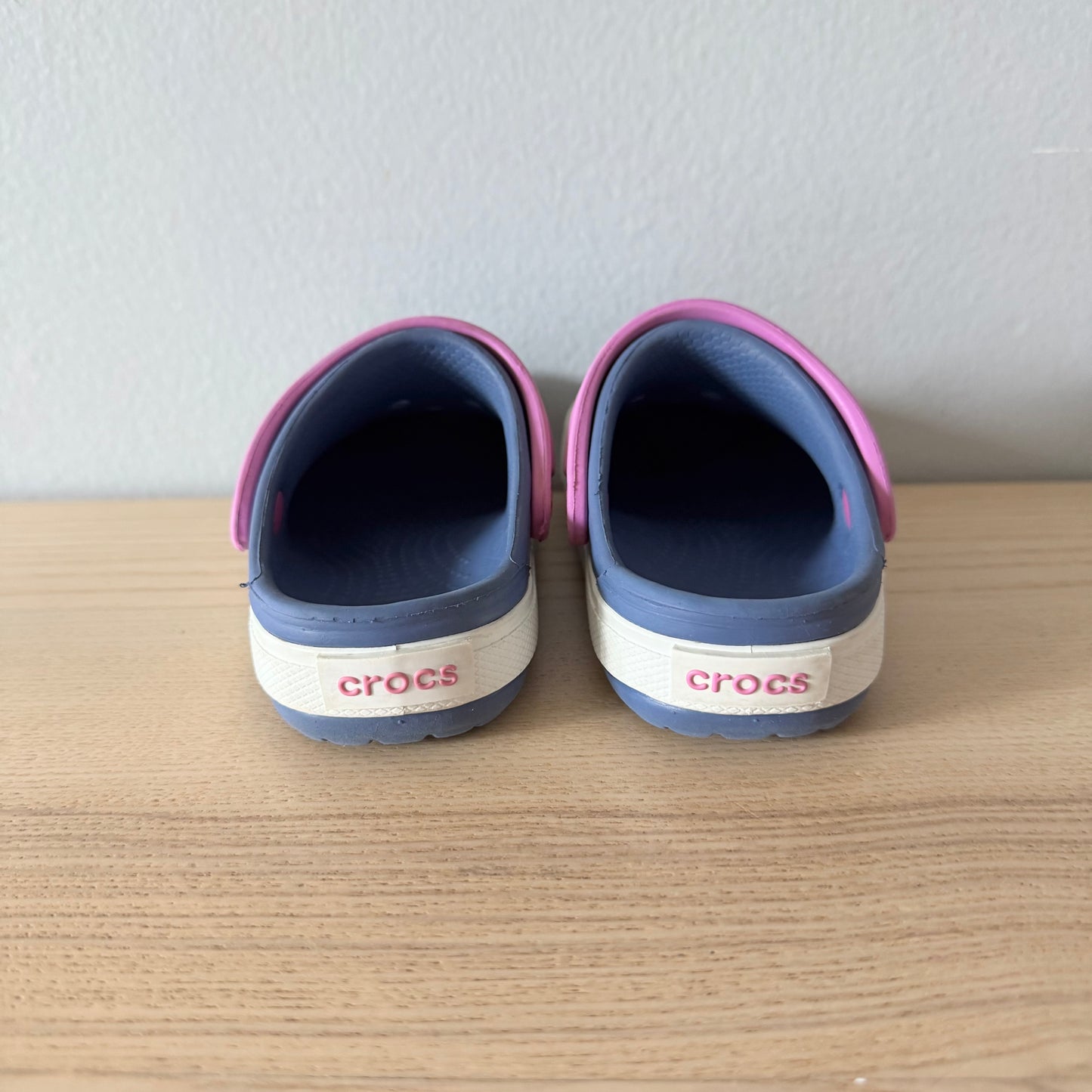 Crocs / Navy/Purple clog / US6-7