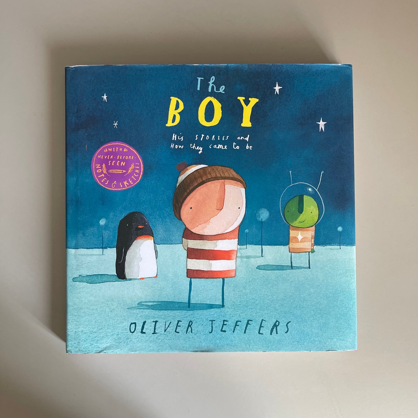 [Brand NEW] The BOY His Stories and How They Came to be / Oliver Jeffers