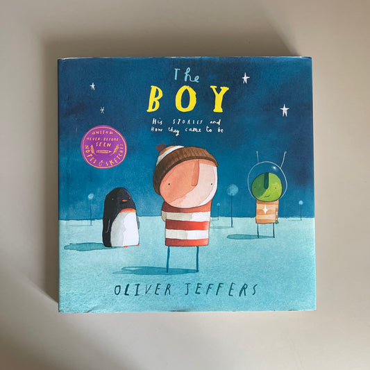 [Brand NEW] The BOY His Stories and How They Came to be / Oliver Jeffers