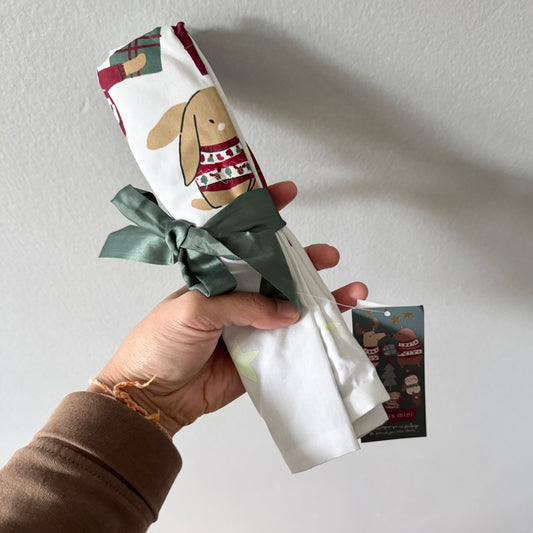 Souris Mini / HOLIDAY REVERSIBLE GLOW IN THE DARK PILLOWCASE / One size - New with tag