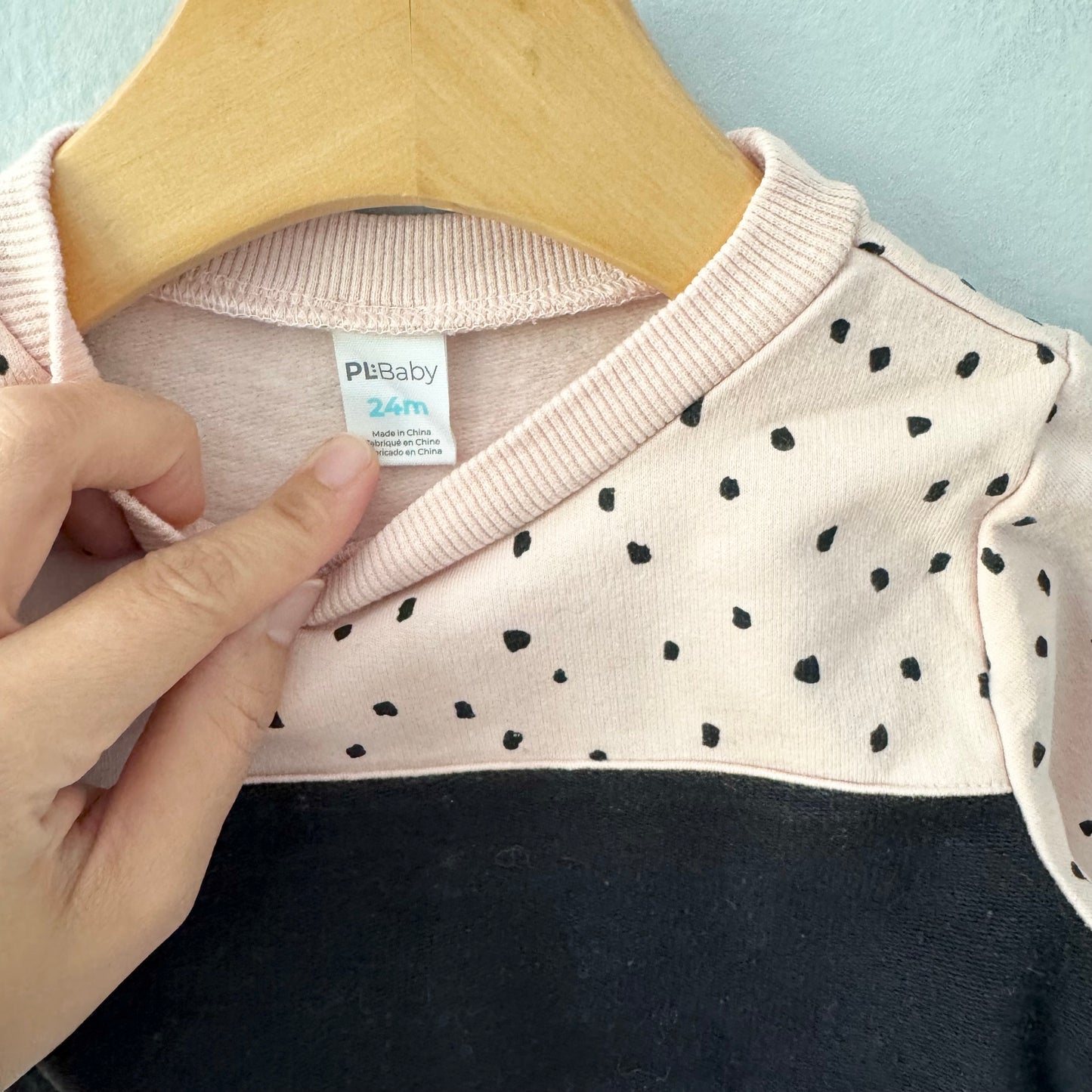 PL baby / Trio colour sweatshirt / 24M