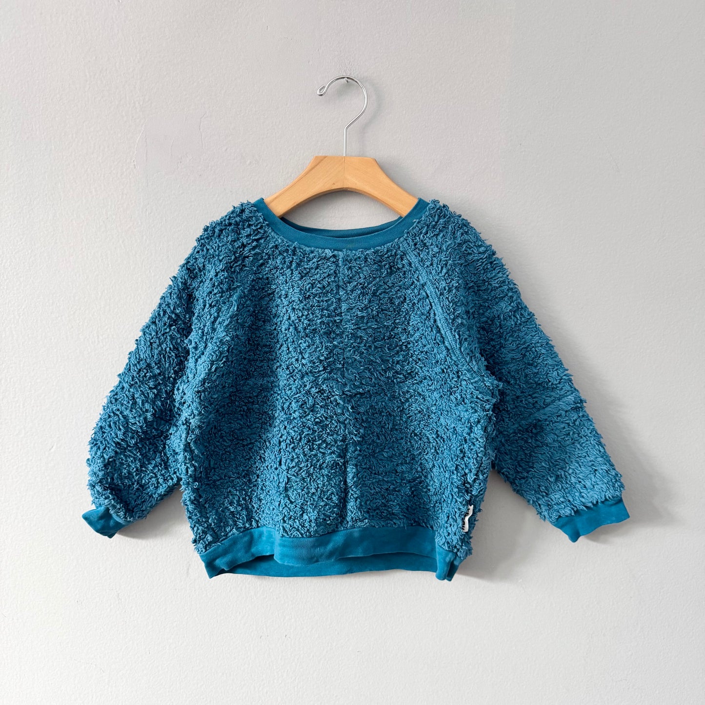 Nudnik / Sweat-shirt polaire bleu / 3A