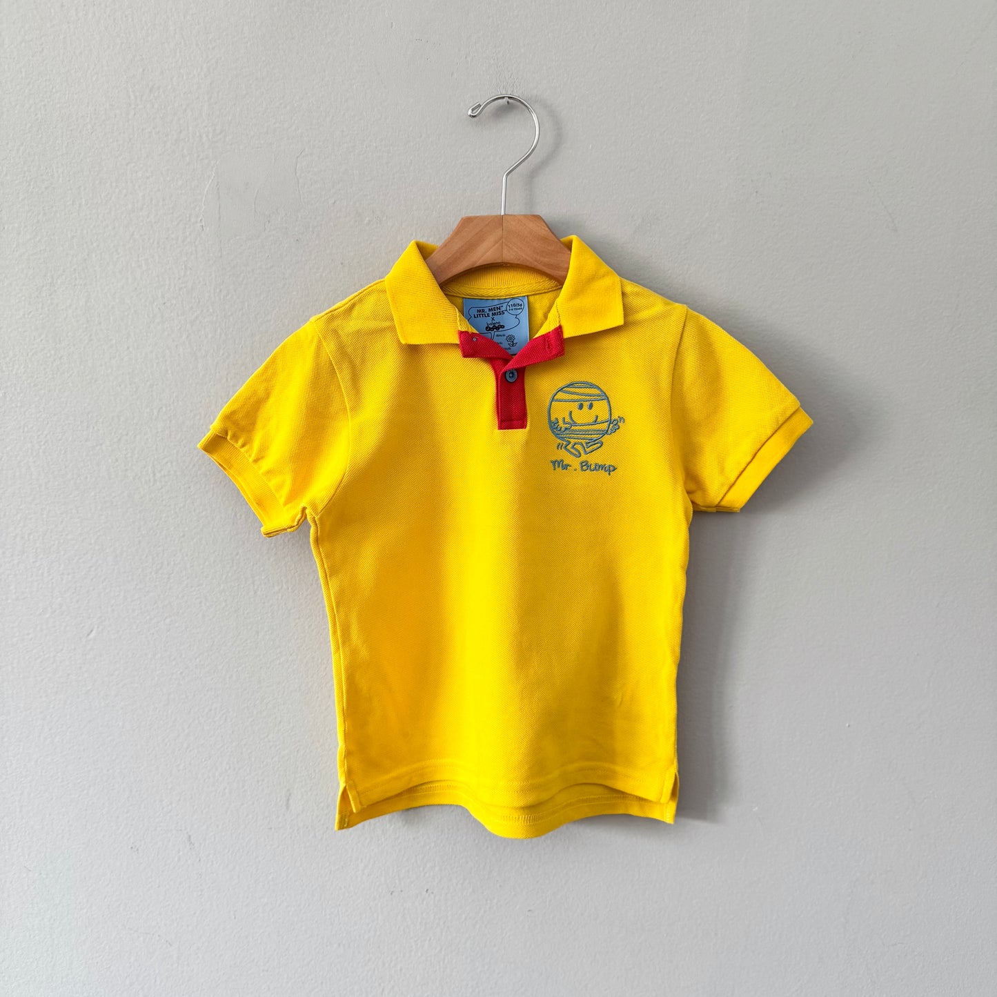 Monsieur Madame / Polo jaune / 5-6 ans