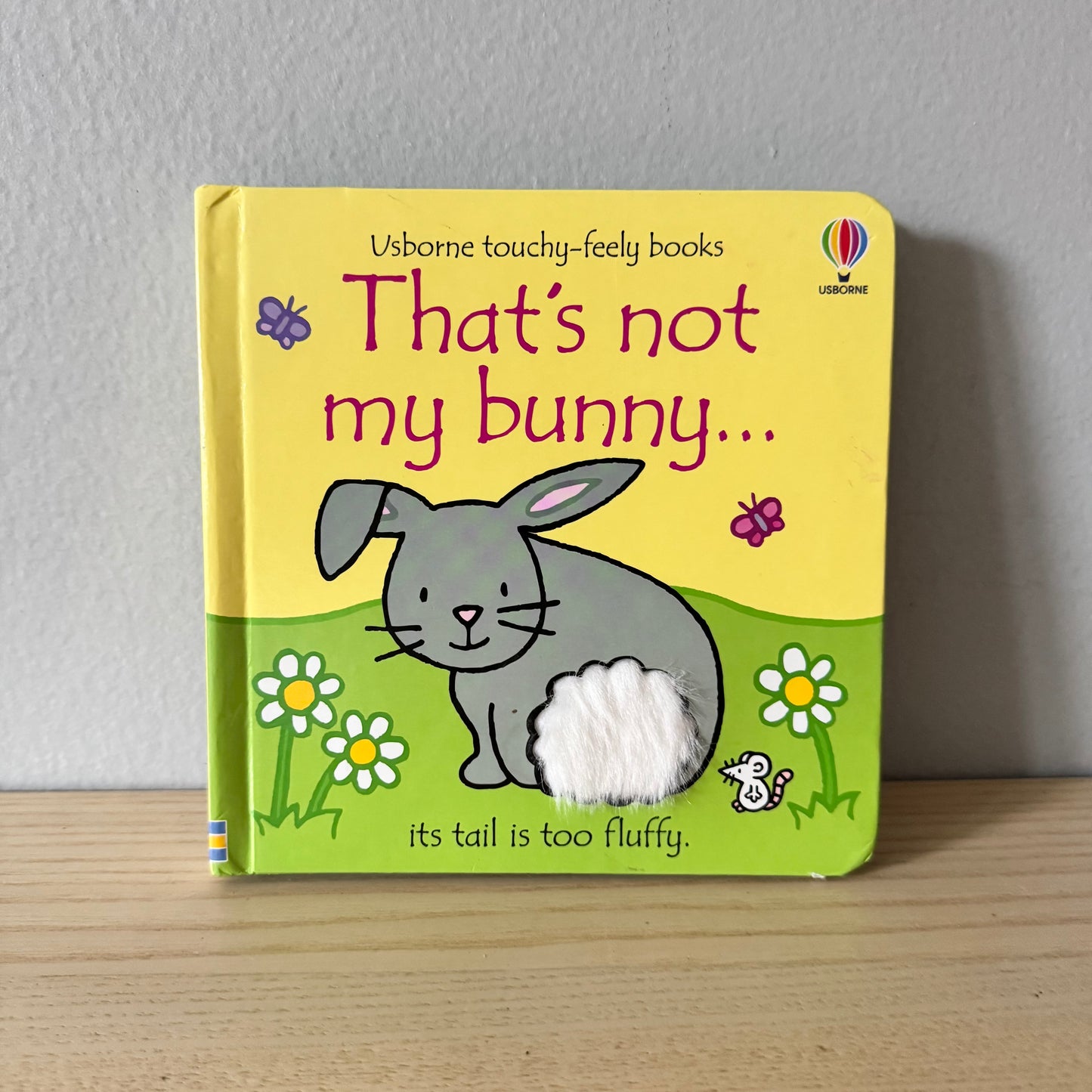 Livres Usborne à toucher et à sentir - Ce n'est pas mon lapin