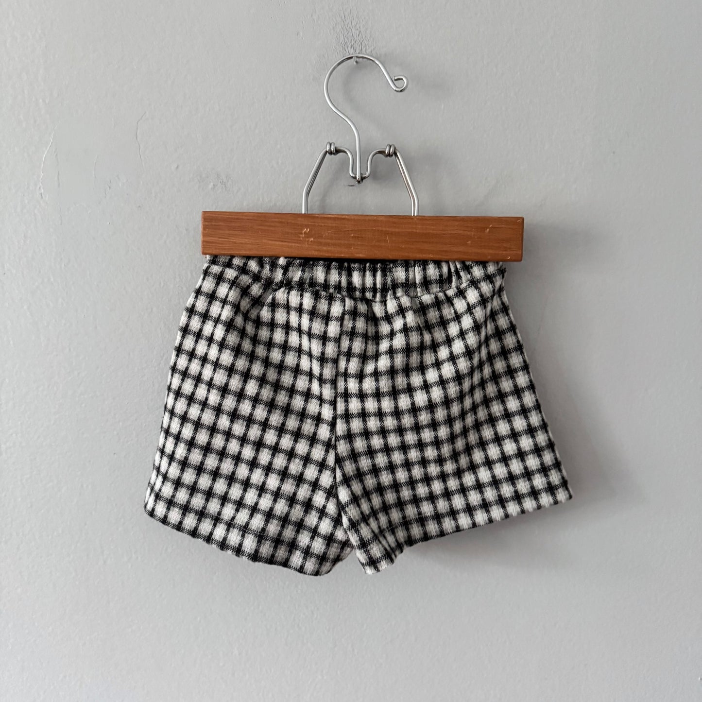 Zara / Grey checked skorts / 12-18M