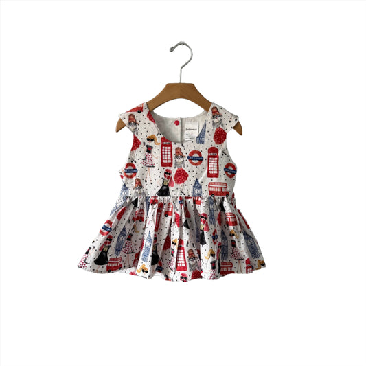 Waterponies / London cotton tank dress / 6Y