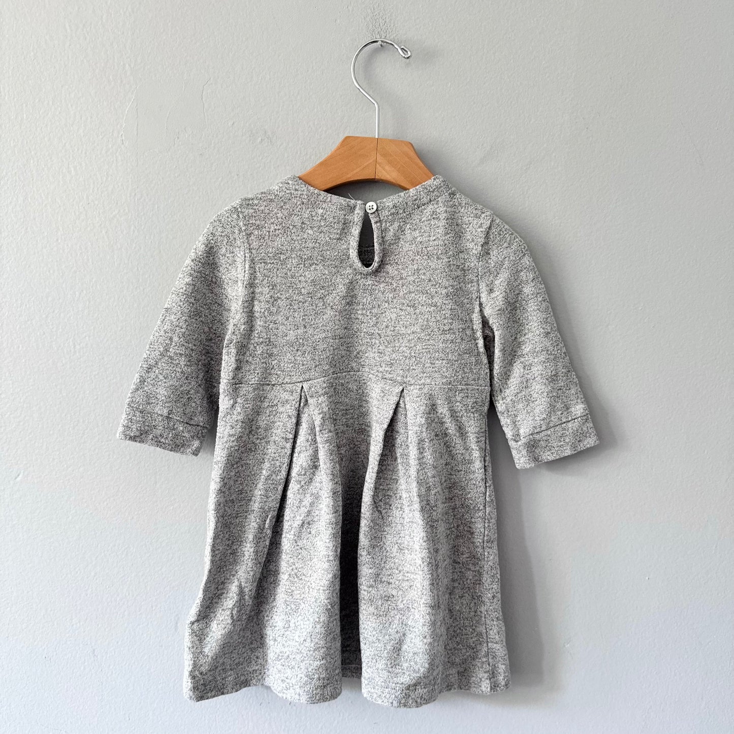 Gap / Grey cotton knit dress / 2Y