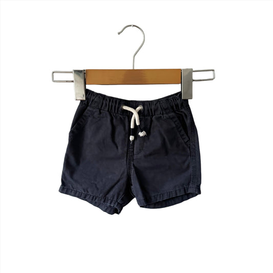 Next / Navy chino shorts / 9-12M