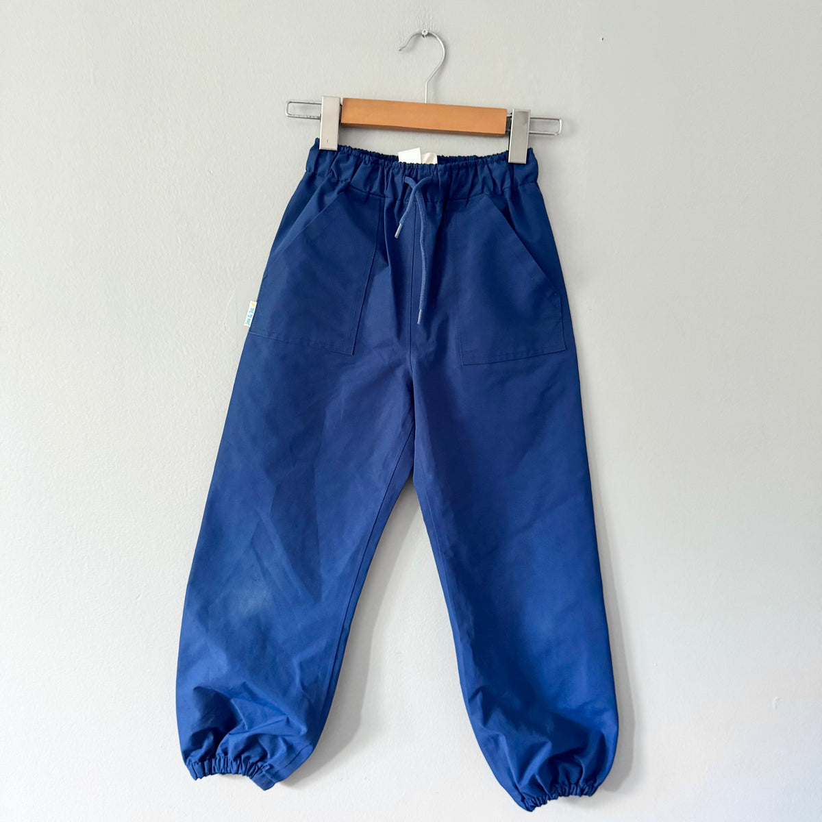 Jan & Jul / Blue rain pants / 6Y