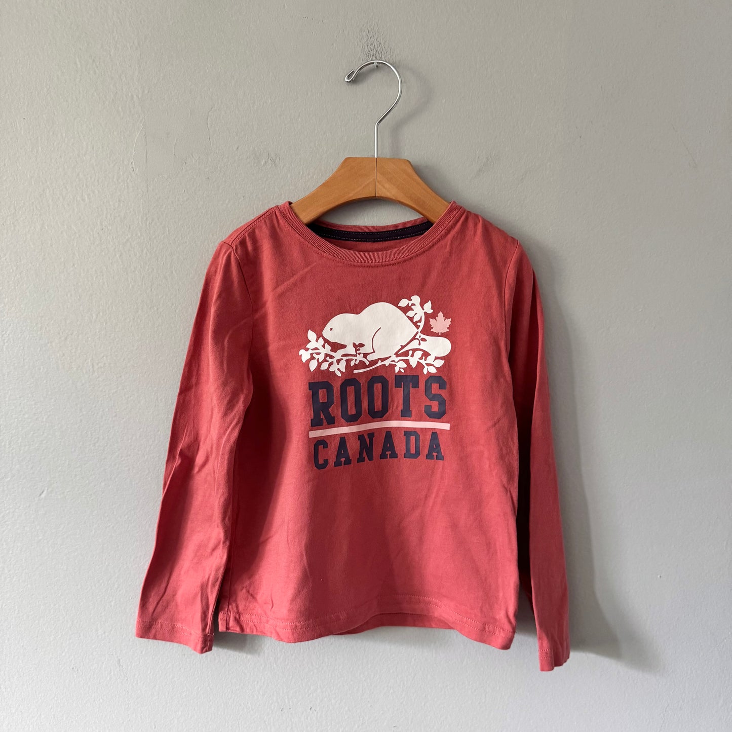 Roots / Orange brown long sleeve / 5T