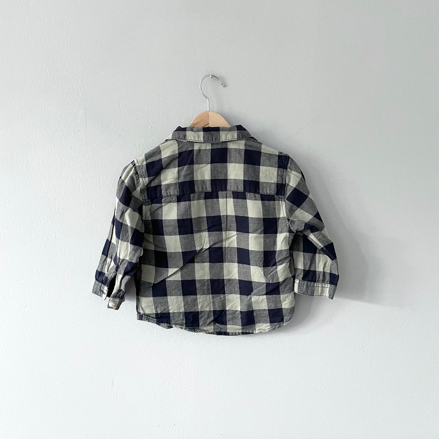 Zara / Checked flannel shirt / 12-18M