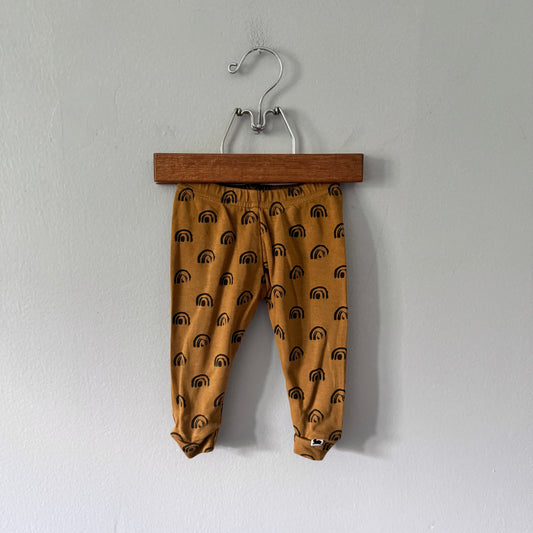Little & Lively / Brown leggings / 3-6M