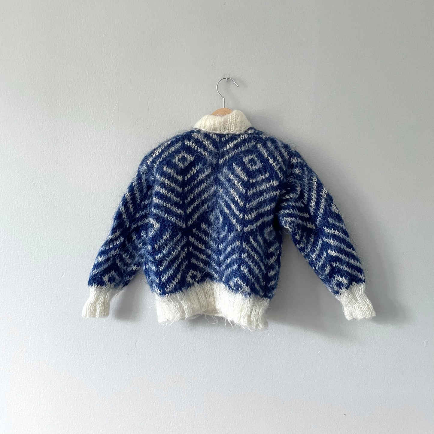 Handmade / Mohair cardigan / 3-4Y